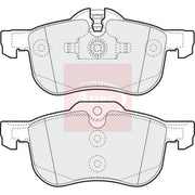 Apec Front Brake Pad Set PAD1120