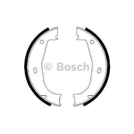 Genuine Bosch Brake Shoe Bs770 Fits Bmw Z3 Cabrio - 1.9 - 95-99 0986487520 Bosch  - Town Parts