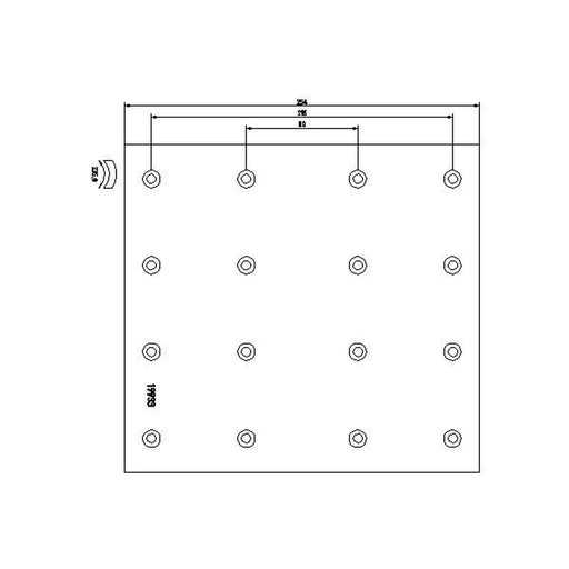 Textar Textar Cv Brake Lining Set 1993301