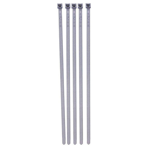 Pearl Consumables Cable Ties - Wheel Trims - Silver - 380mm x 4.6mm - Pack Of 100 Pearl Automotive  - Town Parts