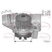 Apec Engine Cooling Water Pump AWP1545