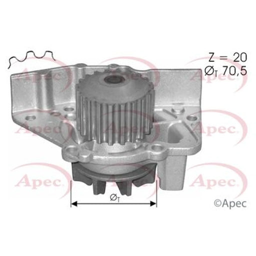Apec Engine Cooling Water Pump AWP1545