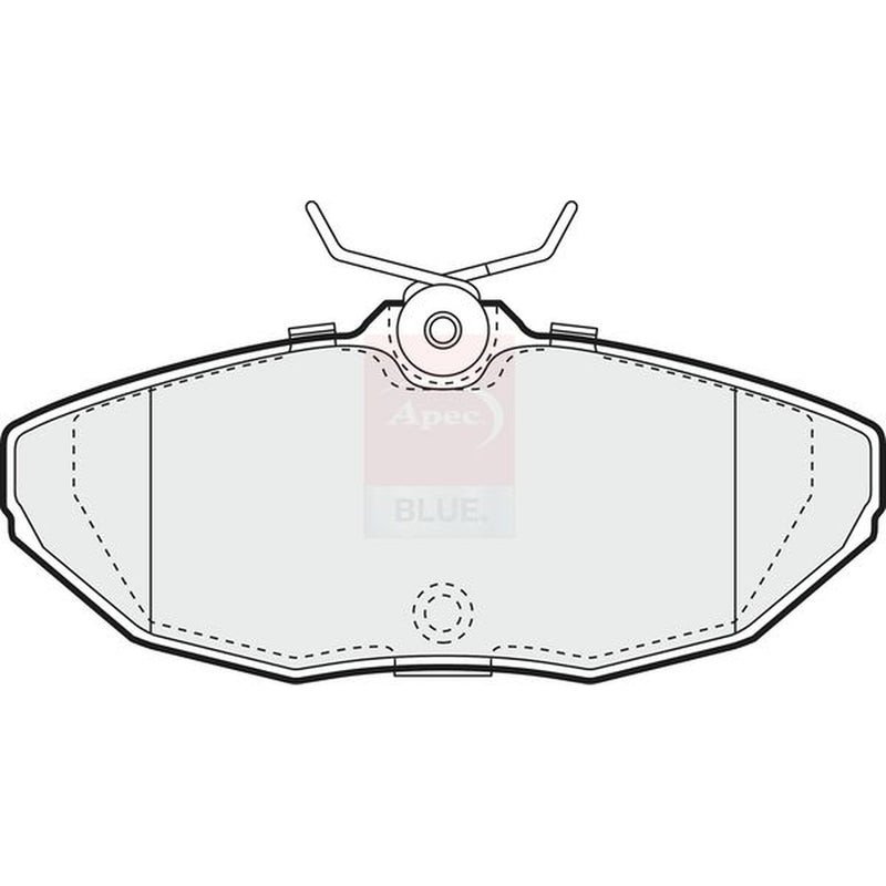 Apec Rear Brake Pad Set PD3520