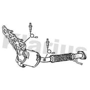 Klarius Catalyst Type Approved With Pipe 322315