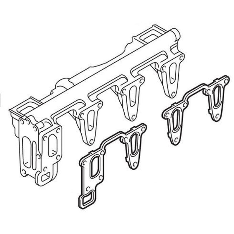 Elring Mercedes Egr System Gasket Set Cylinder Head 873.340