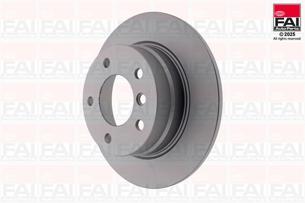 FAI 2 x Brake Disc Set Solid
