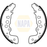 NAPA Brake Shoe Set Axle Kit NBS1034