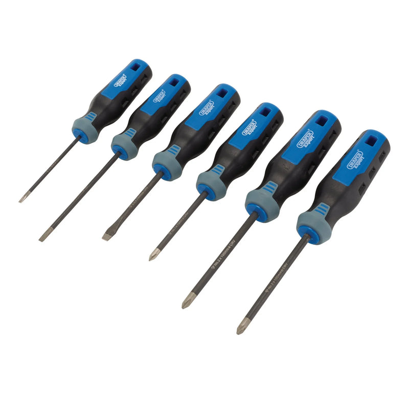Draper Expert Screwdriver Set 6 Piece Diamond Tipped