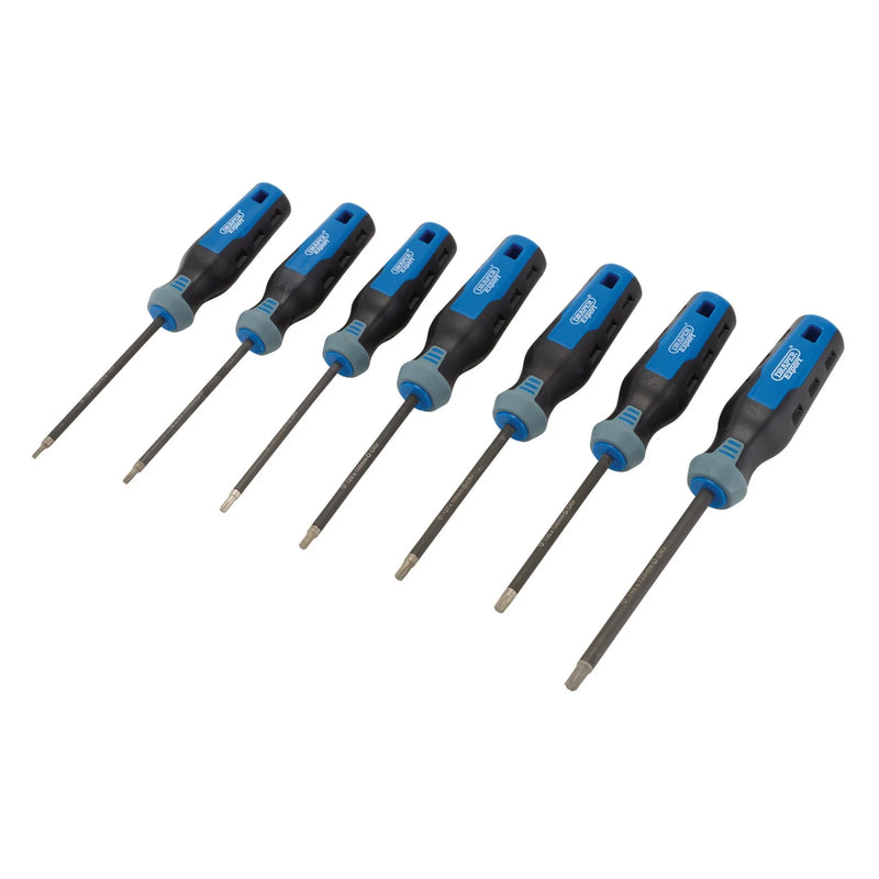 Draper Expert TX-STAR Screwdriver Set 7 Piece Diamond Tipped