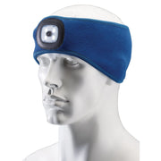 Draper Headband with USB Rechargeable LED Torch 1W Blue One Size