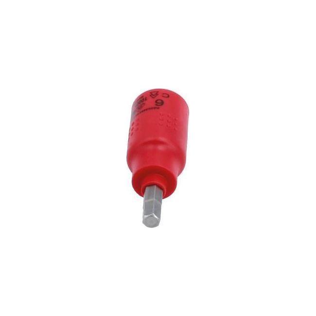 Laser Insulated Hex Socket Bit 6mm 3/8"D 8306 Laser  - Town Parts