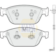 NAPA Front Brake Pad Set NBP1890