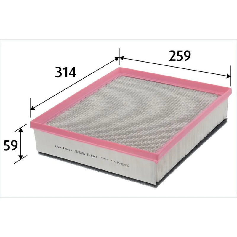 Valeo Engine Air Filter 585550