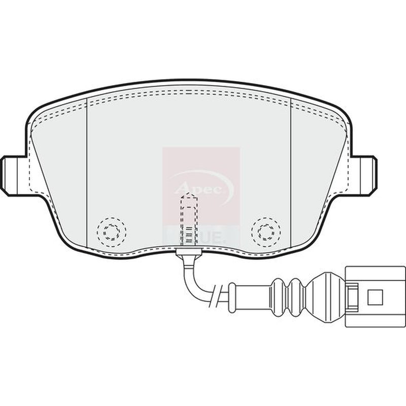 Apec Front Brake Pad Set PD3538