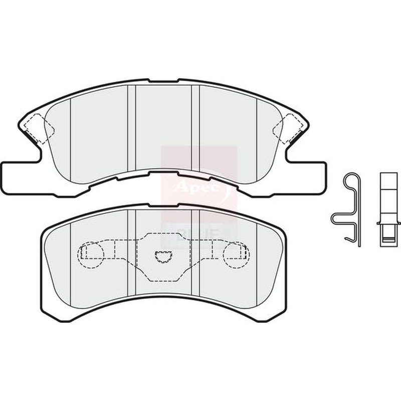 Apec Front Brake Pad Set PD3614