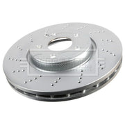 Borg & Beck 2 x Perforated/Vented Front Brake Discs BBD6116S
