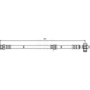 Apec Brake Hydraulic Hose Line Front HOS3700