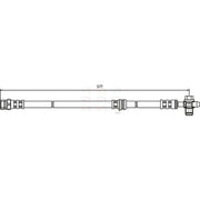 Apec Brake Hydraulic Hose Line Front HOS3700