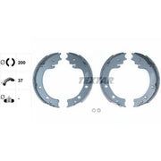 Textar Parking Brake Shoe Set 91077000
