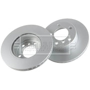 Borg & Beck 2 x Vented Front Brake Discs BBD5263