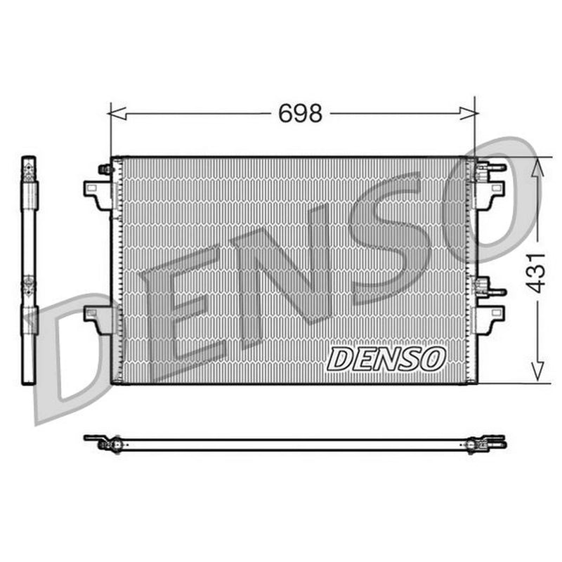 Denso Air Conditioning Condenser DCN23021
