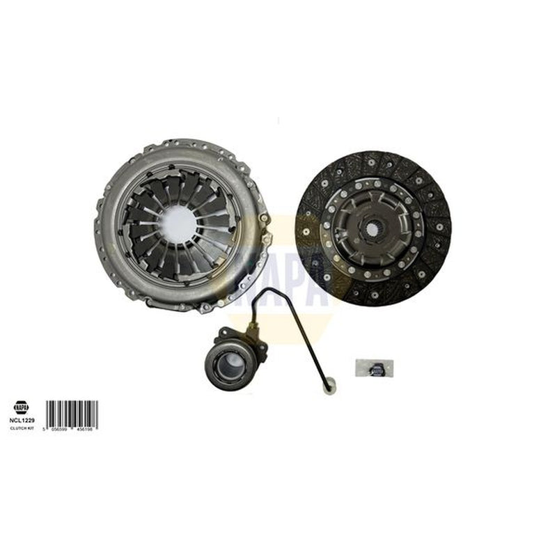 NAPA Clutch Kit Set 3pc NCL1229