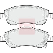Apec Front Brake Pad Set PAD1582