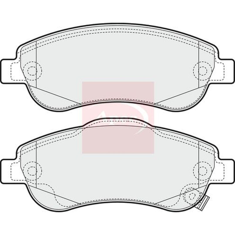 Apec Front Brake Pad Set PAD1582