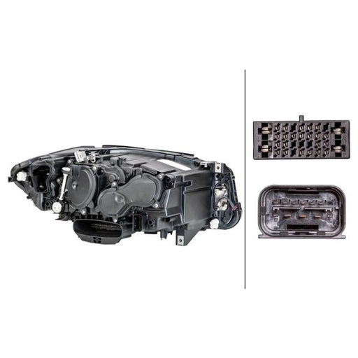 Hella Headlight Headlamp LED Left 1EX 011 072-911