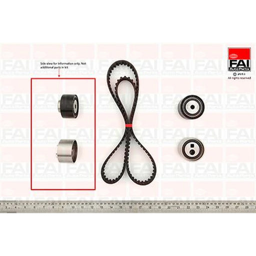 FAI Timing Belt Kit with Rollers TBK110