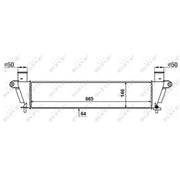 NRF Intercooler (Charge Air Cooler) 30367