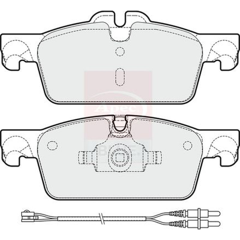 Apec Front Brake Pad Set PD3275