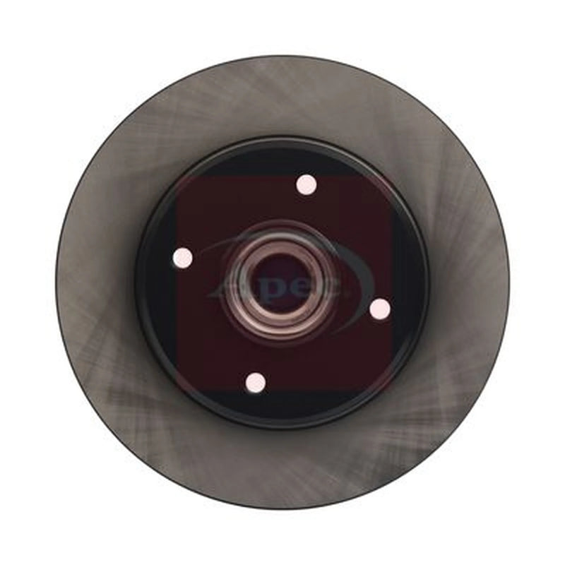 Apec 2 x Solid Rear Brake Discs DSK3497