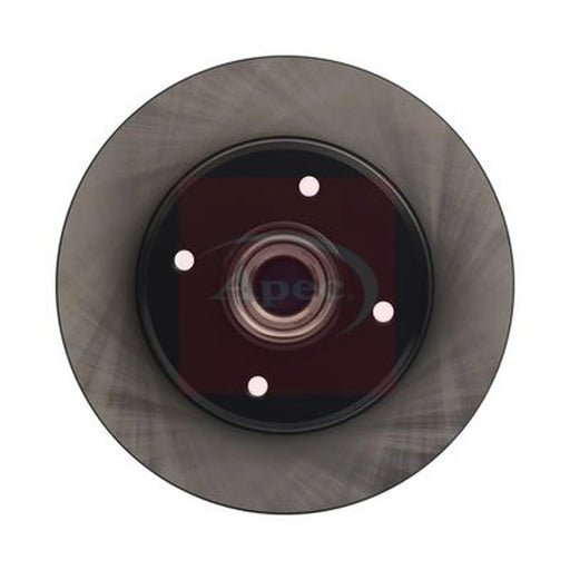 Apec 2 x Solid Rear Brake Discs DSK3497