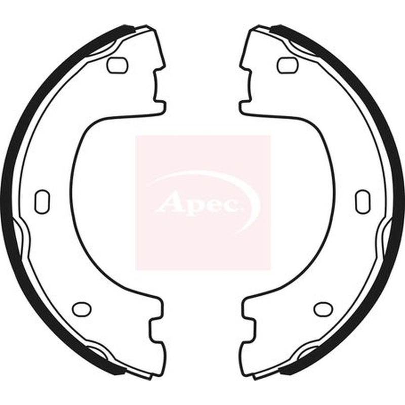 Apec Parking Brake Shoe Set SHU780