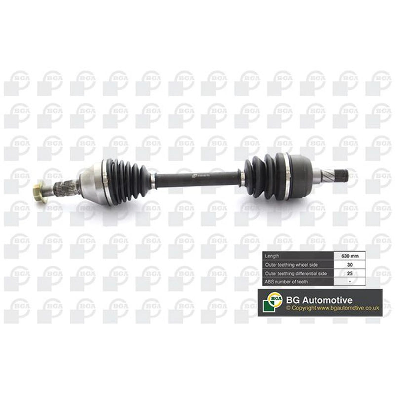 BGA CV Drive Shaft Driveshaft Front Left DS9531L