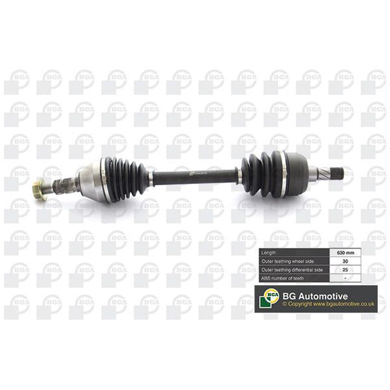 BGA CV Drive Shaft Driveshaft Front Left DS9531L