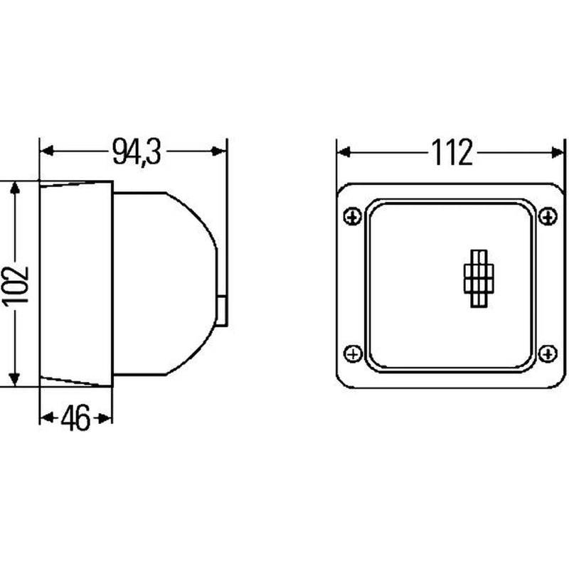Hella Worklight High 1GA 007 506-061