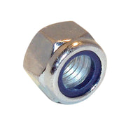 ForgeFix Hexagon Nut & Nylon Insert ZP M10 Bag 50 - 50NYLOC10