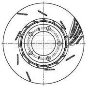 Borg & Beck 2 x Rear Brake Discs BBD6161S