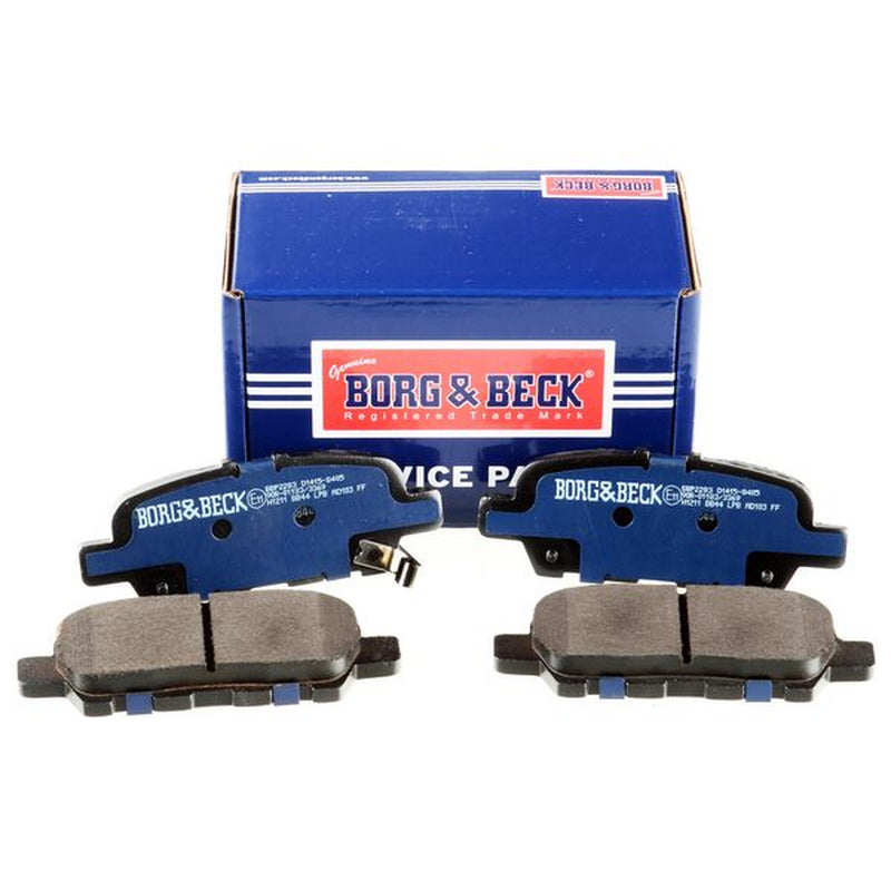 Borg & Beck 4 x Rear Brake Pad Set BBP2283