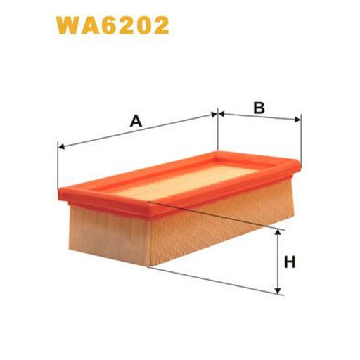 WIX Engine Air Filter WA6202