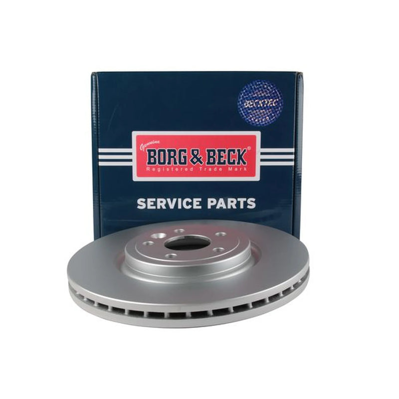 Borg & Beck 2 x Vented Front Brake Discs BBD6104S
