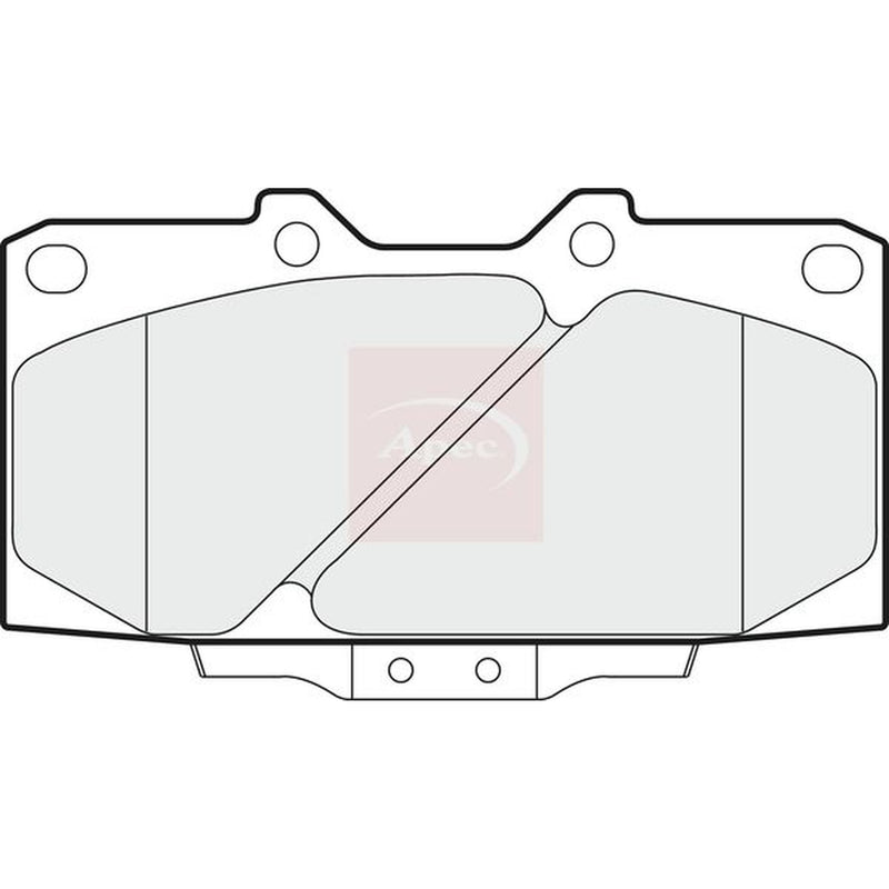 Apec Front Brake Pad Set PAD960