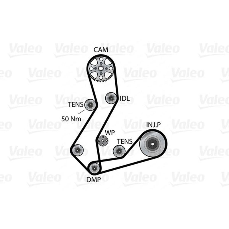 Valeo Timing Belt & Water Pump Kit 614687