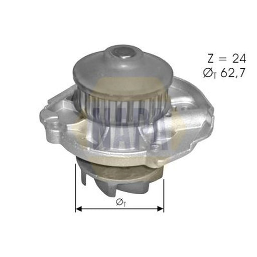 NAPA Engine Cooling Water Pump NWP1497
