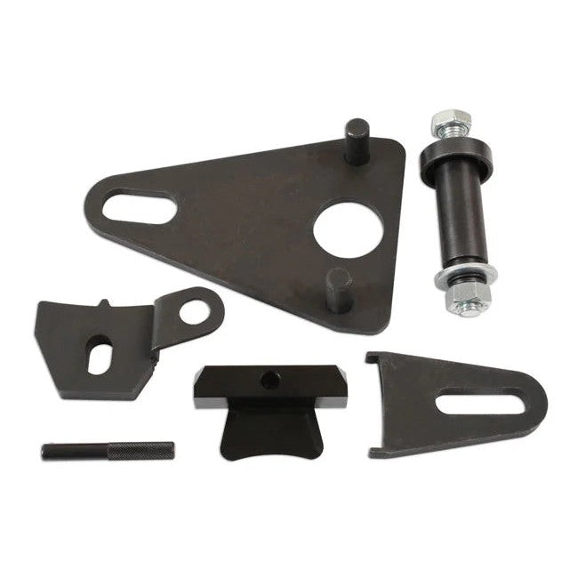 Laser Tools Flywheel/Front Pulley Locking Tool Kit - for Renault, Nissan - PL