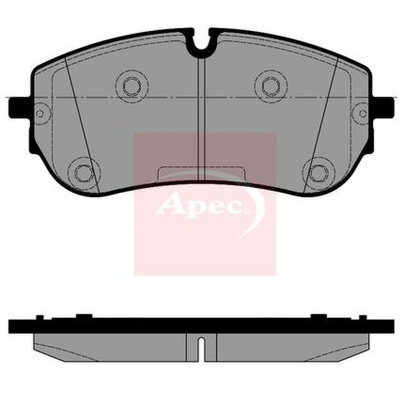 Apec Front Brake Pad Set PAD2542