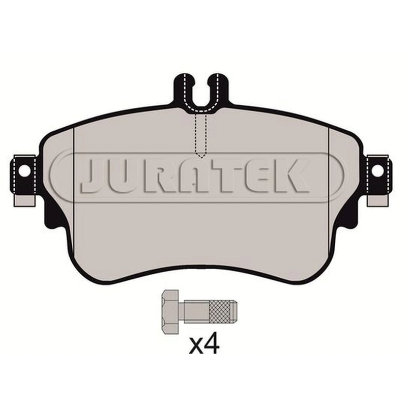 Juratek Front Brake Pad Set JCP8135