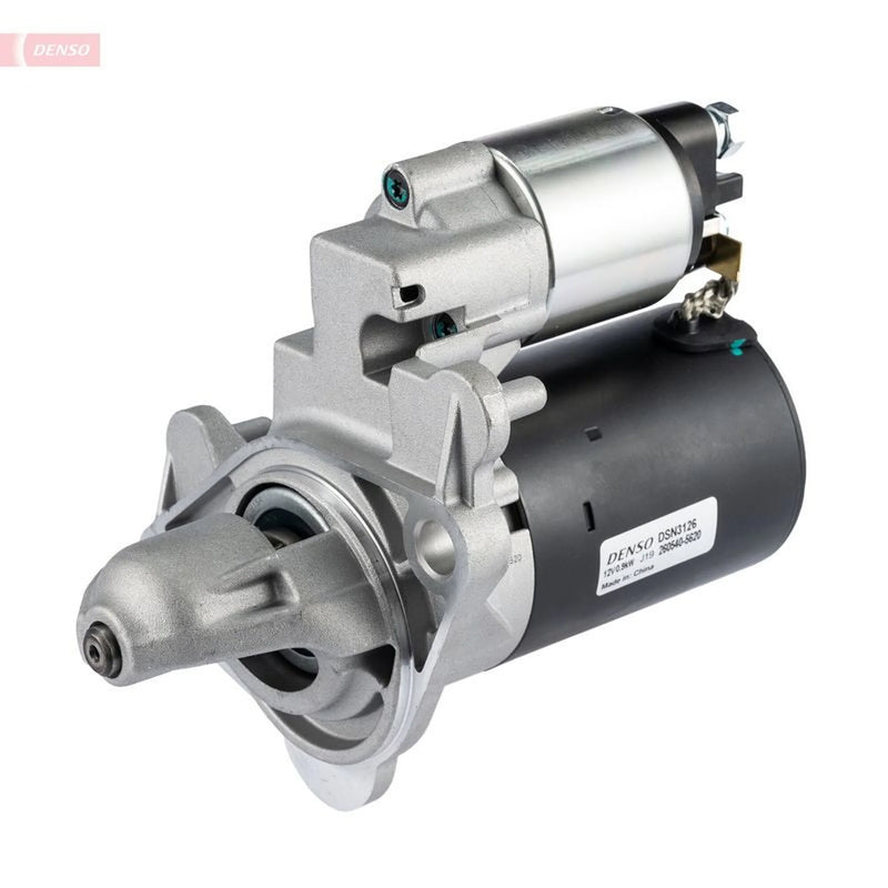 Denso Starter Motor 12V 0.9kW 9 Teeth DSN3126